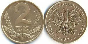 2 Grosh Repubblica Popolare di Polonia (1952-1990) Rame 