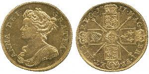 2 Guinea Royaume de Grande-Bretagne (1707-1801) Or Anne (reine de Grande-Bretagne)(1665-1714)