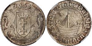 2 Gulden Gdansk (1920-1939) Plata 