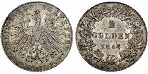 2 Gulden null Plata 