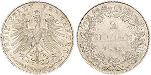 2 Gulden null Plata 