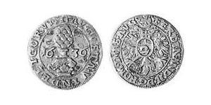 2 Kreuzer Augsbourg (1276 - 1803) Argent Ferdinand II du Saint-Empire(1578 -1637)