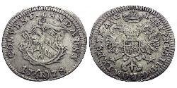 2 Kreuzer Deutschland Billon Silber 