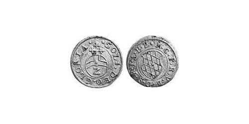 2 Kreuzer Ducado de Baviera (907 - 1623) Plata Maximiliano I, duque y elector de Baviera(1573 – 1651)
