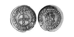 2 Kreuzer Electorate of Bavaria (1623 - 1806) Plata Fernando María, Elector de Baviera(1636 – 1679)