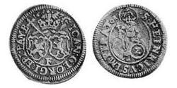 2 Kreuzer Prince-Bishopric of Bamberg (1245–1802) Silver 