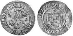2 Kreuzer Duchy of Bavaria (907 - 1623) 銀 