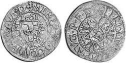 2 Kreuzer Duchy of Bavaria (907 - 1623) 銀 Albert V, Duke of Bavaria (1528 – 1579)