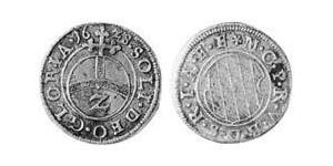 2 Kreuzer Electorate of Bavaria (1623 - 1806) 銀 