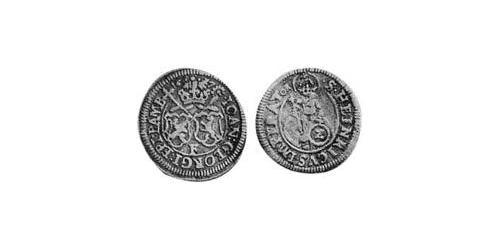 2 Kreuzer Prince-Bishopric of Bamberg (1245–1802) 銀 
