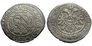 2 Kreuzer 联邦州 (德国) 銀 利奥波德一世 (神圣罗马帝国)(1640-1705)