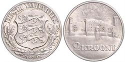 2 Krone Estonia (Republic) Argent 