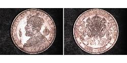 2 Krone Suède Argent Oscar II de Suède (1829-1907)