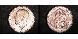 2 Krone Suède Argent Gustave V de Suède (1858 - 1950)