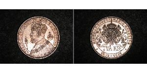 2 Krone Suède Argent Oscar II de Suède (1829-1907)