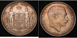 2 Krone Danimarca Argento Cristiano X di Danimarca (1870 - 1947)