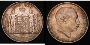 2 Krone Danimarca Argento Cristiano X di Danimarca (1870 - 1947)
