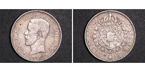2 Krone Svezia Argento Gustavo V di Svezia (1858 - 1950)