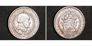 2 Krone Svezia Argento 