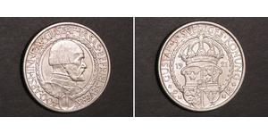 2 Krone Svezia Argento 