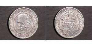 2 Krone Svezia Argento 