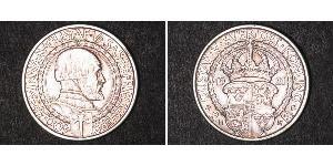 2 Krone Svezia Argento 