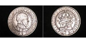 2 Krone Svezia Argento 