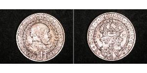 2 Krone Svezia Argento 