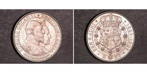 2 Krone Svezia Argento Oscar II di Svezia (1829-1907)