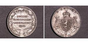 2 Krone Noruega Plata Haakon VII de Noruega (1872 - 1957)