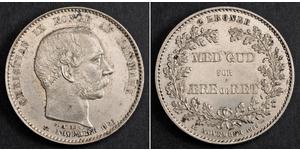 2 Krone Dänemark Silber Christian IX. von Dänemark (1818-1906)