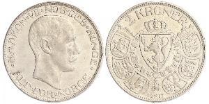 2 Krone Kongeriket Norge (1905 - ) Silber Haakon VII. (1872 - 1957)
