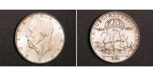 2 Krone Schweden Silber Gustav V. (Schweden) (1858 - 1950)
