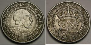 2 Krone Schweden Silber 