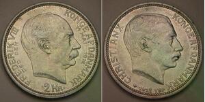 2 Krone Denmark Silver 