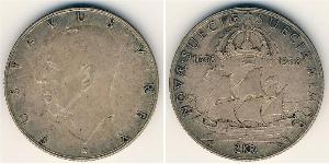 2 Krone Sweden Silver Gustaf V of Sweden (1858 - 1950)