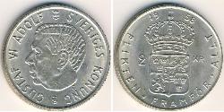 2 Krone Suède  