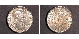 2 Krone 瑞典 銀 奧斯卡二世 (1829-1907)