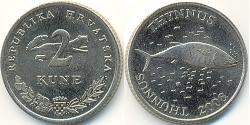 2 Kuna Croazia (1991 - ) Rame/Nichel 