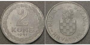 2 Kuna Croatie (1991 - ) Zinc 