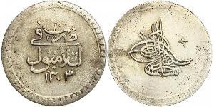 2 Kurush Empire ottoman (1299-1923) Argent Selim III