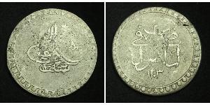 2 Kurush 奥斯曼帝国 (1299 - 1923) 銀 Selim III