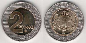 2 Lari Géorgie (1991 - )  