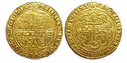 2 Leopard Kingdom of France (843-1791) Gold Heinrich VI (1421-1471)