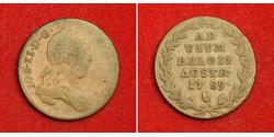 2 Liard Países Bajos Austríacos (1713-1795) Cobre 