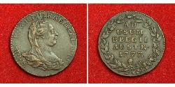 2 Liard Países Bajos Austríacos (1713-1795) Cobre 