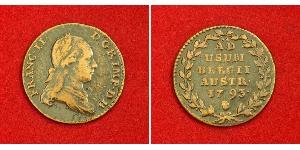2 Liard Países Bajos Austríacos (1713-1795) Cobre 