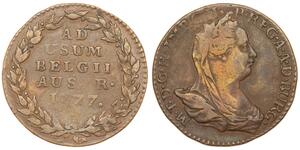 2 Liard Austrian Netherlands (1713-1795) Kupfer 