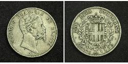 2 Lira Kingdom of Italy (1861-1946) Silber Umberto I (1844-1900)