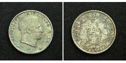 2 Lira Kingdom of Italy (Napoleonic) (1805–1814) Silver Napoleon (1769 - 1821)